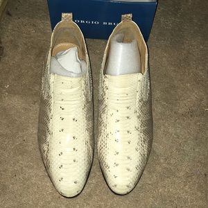 COPY - Men’s 13 genuine snake skin shoes